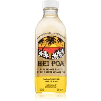 Hei Poa Pure Tahiti Monoï Oil Vanilla olejek wielofunkcyjny do ciała i włosów 100 ml
