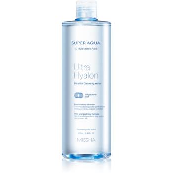 Missha Super Aqua 10 Hyaluronic Acid delikatnie oczyszczający płyn micelarny 500 ml