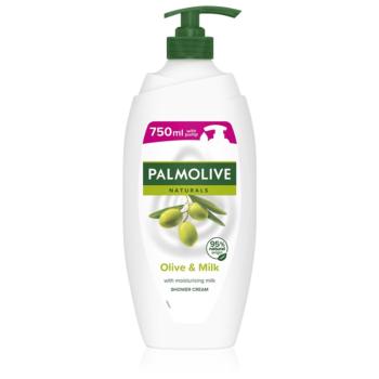 Palmolive Naturals Olive żel pod prysznic i do kąpieli kremowy z ekstraktem z oliwek z pompką 750 ml