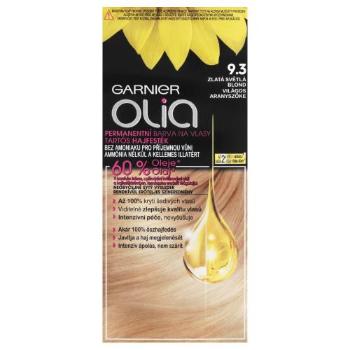 Garnier Olia 50 g farba do włosów dla kobiet 9,3 Golden Light Blonde