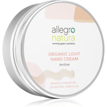 Allegro Natura Organic lekki krem nawilżający do rąk 60 ml