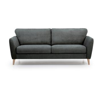 Antracytowoszara sofa Scandic Oslo, 206 cm