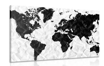 Obraz ciekawa mapa świata - 60x40