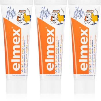 Elmex Caries Protection Kids pasta do zębów dla dzieci 3 x 50 ml