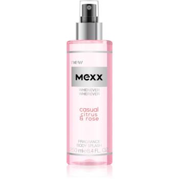 Mexx Whenever Wherever Casual Citrus & Rose odświeżający spray do ciała dla kobiet 250 ml