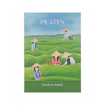Pilaten Native Blotting Paper Green Tea 100 szt chusteczki oczyszczające dla kobiet
