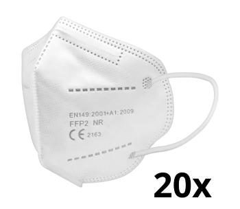Respirator dziecięcy rozmiar FFP2 Kids NR CE 0370 biały 20 szt.