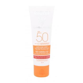 Vichy Capital Soleil Anti-Ageing 3-in-1 SPF50 50 ml preparat do opalania twarzy dla kobiet