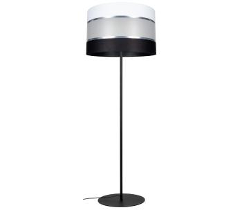 Lampa podłogowa CORAL 1xE27/60W/230V czarny/biały
