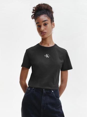 Calvin Klein Jeans Micro Monogram Koszulka Czarny