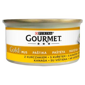 GOURMET Gold Mus z drobiem dla kota 85 g