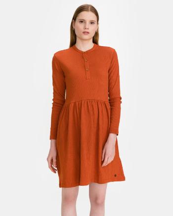 SuperDry Jersey Mini Sukienka Pomarańczowy