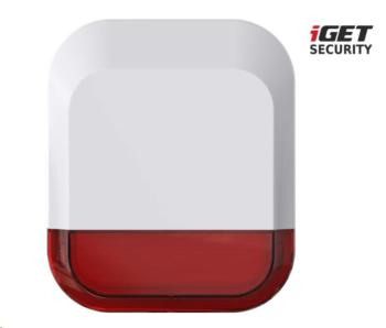 iGET SECURITY EP11 — Bezprzewodowa syrena zewnętrzna do alarmu iGET SECURITY M5