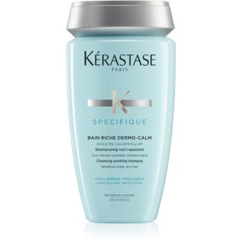 Kérastase Specifique Bain Riche Dermo-Calm szampon do wrażliwej skóry głowy i suchych włosów bez silikonu 250 ml