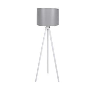 Lampa stojąca AYD 1xE27/60W/230V szary/biały