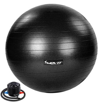 MOVIT Piłka gimnastyczna z pompką, 65 cm, czarna