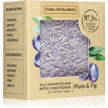 Stara Mydlarnia Plum and Fig szampon z odżywką 2 w1 70 g