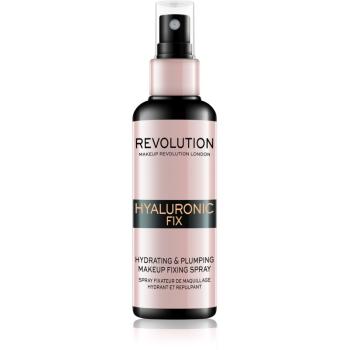 Makeup Revolution Hyaluronic Fix spray utrwalający makijaż o działaniu nawilżającym 100 ml