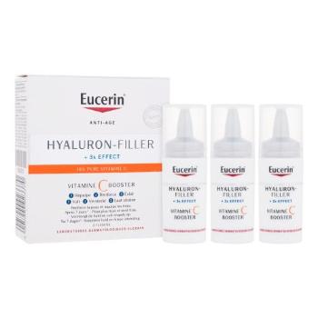 Eucerin Hyaluron-Filler + 3x Effect Vitamin C Booster 3x8 ml serum do twarzy dla kobiet Uszkodzone pudełko
