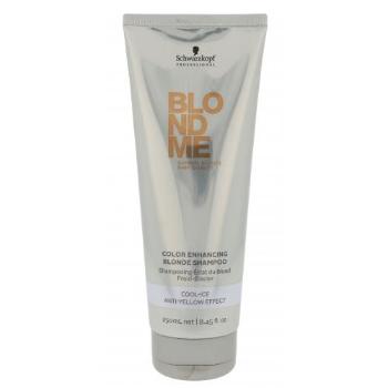 Schwarzkopf Professional Blond Me Color Enhancing Blonde Cool-Ice Shampoo 250 ml szampon do włosów dla kobiet