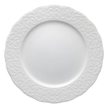 Biały talerz Brandani Gran Gala, ø 25 cm