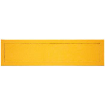 Bieżnik Heda żółty, 33 x 130 cm