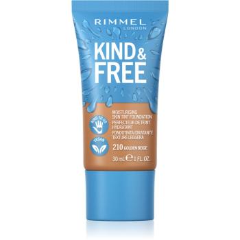 Rimmel Kind & Free lekki nawilżający podkład odcień 210 Golden Beige 30 ml