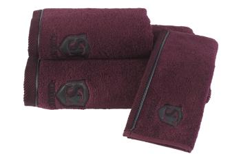 Podarunkowy zestaw ręczników LUXURY, 3 szt Bordowy