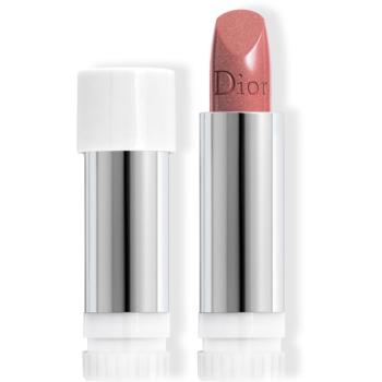 DIOR Rouge Dior The Refill trwała szminka napełnienie odcień 100 Nude Look Metallic 3,5 g