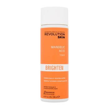 Revolution Skincare Brighten Mandelic Acid Toner 200 ml wody i spreje do twarzy dla kobiet