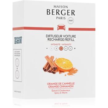 Maison Berger Paris Car Orange Cinnamon odświeżacz do samochodu napełnienie
