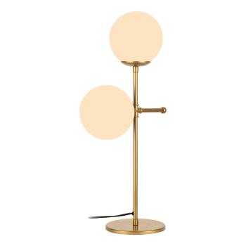 Lampa stołowa w kolorze złota Squid Lighting Kruva, wys. 55 cm