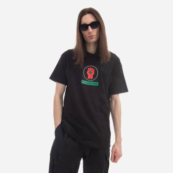 Koszulka męska PLEASURES x Hunter S. Thompson Badge T-shirt P22W053-BLACK