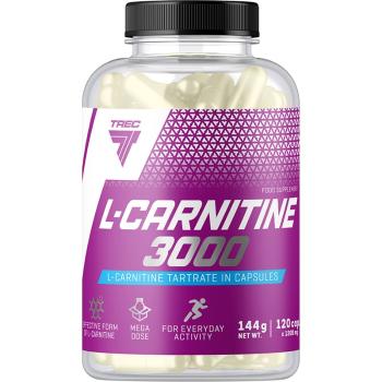 Trec Nutrition L-Carnitine 3000 kapsułki wspomagające spalanie tłuszczu 120 caps.