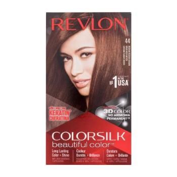 Revlon Colorsilk Beautiful Color farba do włosów Farba do włosów 59,1 ml + aktywator 59,1 ml+ odżywka 11,8 ml + rękawiczki W 44 Medium Reddish Brown