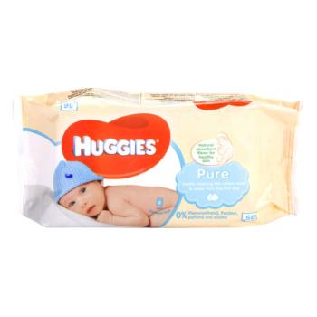 Huggies Pure chusteczki pielęgnacyjne dla dzieci od urodzenia 56 szt.