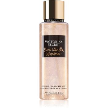 Victoria's Secret Bare Vanilla Shimmer spray do ciała z brokatem dla kobiet 250 ml