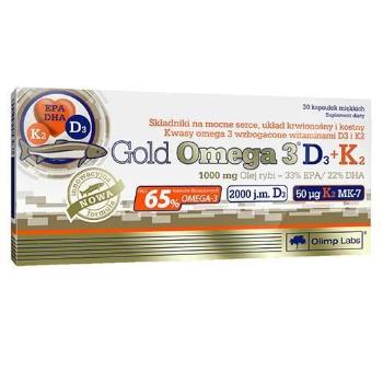OLIMP Gold Omega 3 D3 + K2 - 30caps