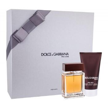 Dolce&Gabbana The One For Men zestaw Edt 50 ml + Balsam po goleniu 75 ml dla mężczyzn Uszkodzone pudełko