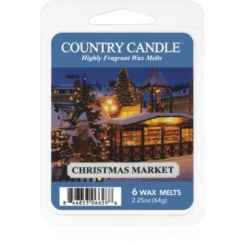Country Candle Christmas Market wosk zapachowy 64 g