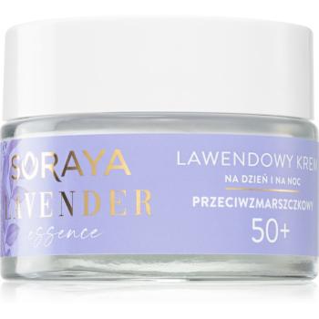Soraya Lavender Essence krem przeciw zmarszczkom z lawendą 50+ 50 ml