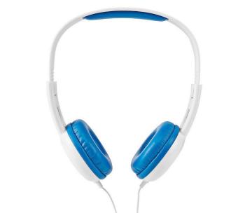 HPWD4200BU - Słuchawki przewodowe niebiesko-białe