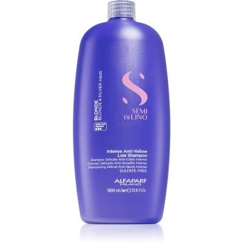 Alfaparf Milano Semi di Lino Blonde szampon tonizujący do włosów blond i z balejażem 1000 ml