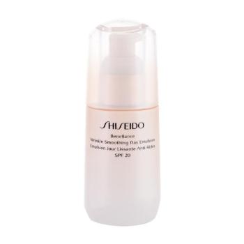 Shiseido Benefiance Wrinkle Smoothing Day Emulsion SPF20 75 ml krem do twarzy na dzień dla kobiet Uszkodzone pudełko