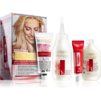 L’Oréal Paris Excellence Creme farba do włosów odcień 9 Light Natural Blonde