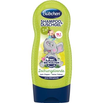 Bübchen Kids Shampoo & Shower szampon i żel pod prysznic 2 w 1 Jungle Fever 230 ml