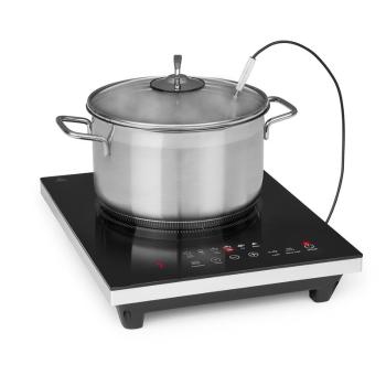 Klarstein Cook n Roll, kuchenka indukcyjna, przenośna, jednopalnikowa, 2000 W, timer, 10 poziomów mocy, kolor czarny