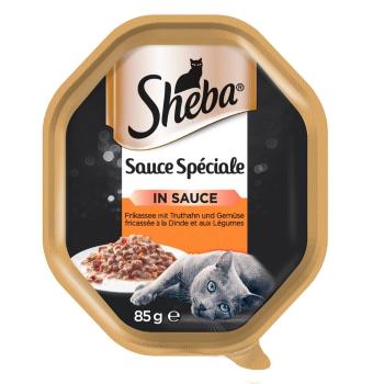 SHEBA Sauce Speciale 22x85g z Indykiem i Warzywami - mokra karma w sosie