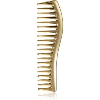 Janeke Gold Line Wavy Comb for Gel Application grzebień do włosów do aplikacji produktów żelowych 18,5 x 5 cm