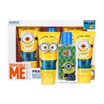 Minions Minions zestaw Edt 75 ml + Żel pod prysznic 150 ml + Szampon i Odżywka 2w1 150 ml dla dzieci